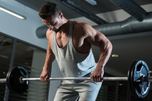 barbell row