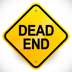 dead end